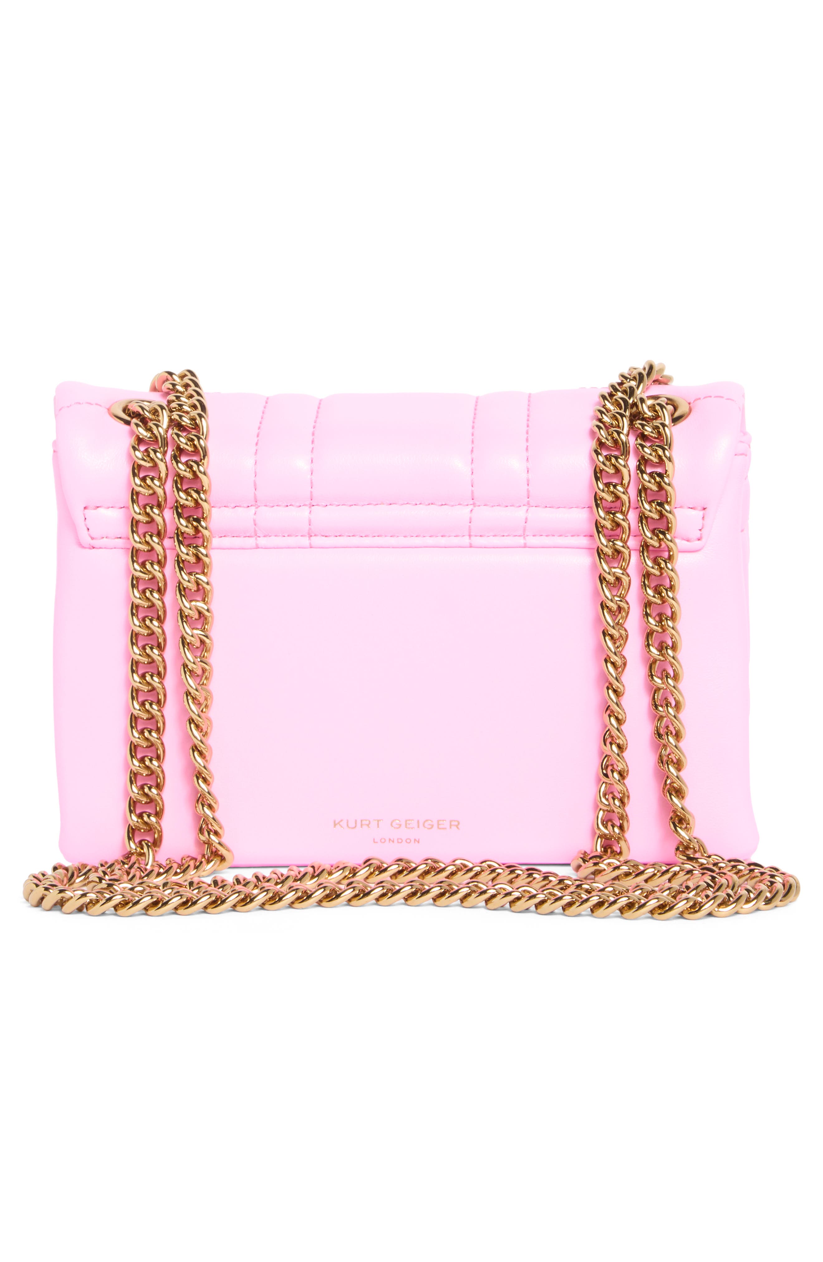 Kurt Geiger London Mini Union Jack Crossbody Bag, Alternate, color, Pink