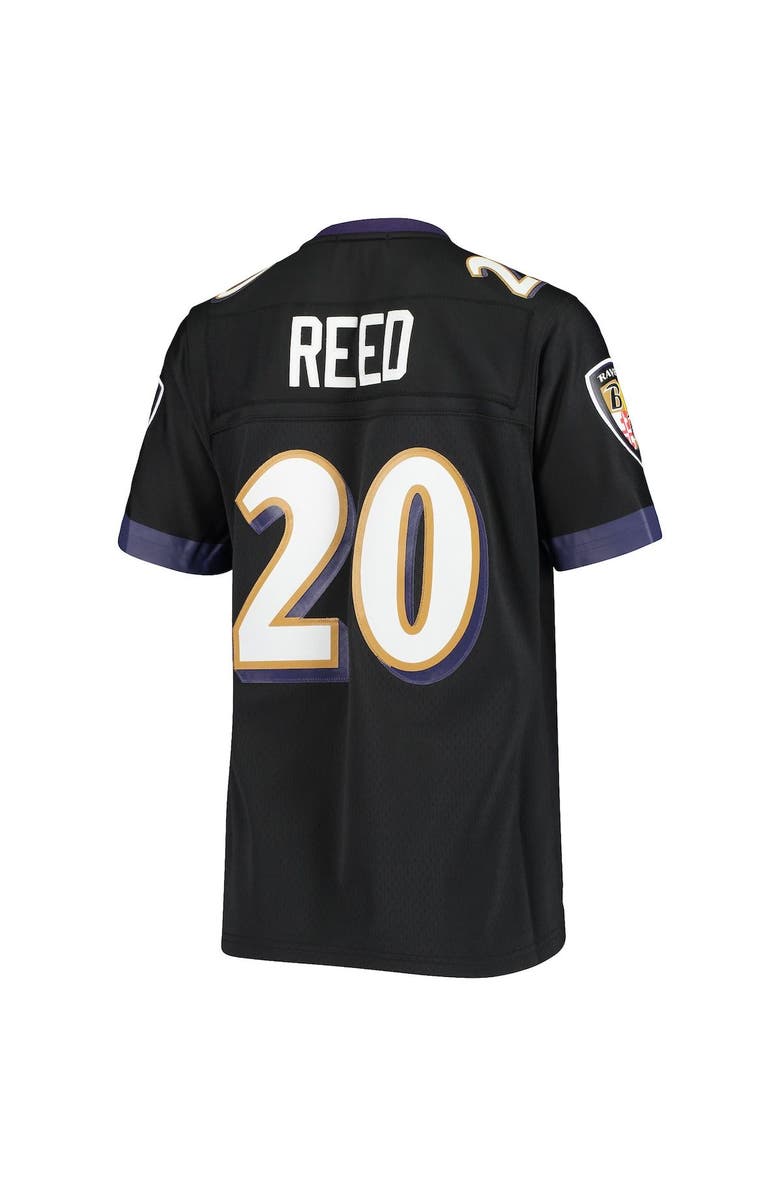 Mitchell & Ness Women's Mitchell & Ness Ed Reed Black Baltimore Ravens Legacy Replica Team Jersey, Alternate, color, 