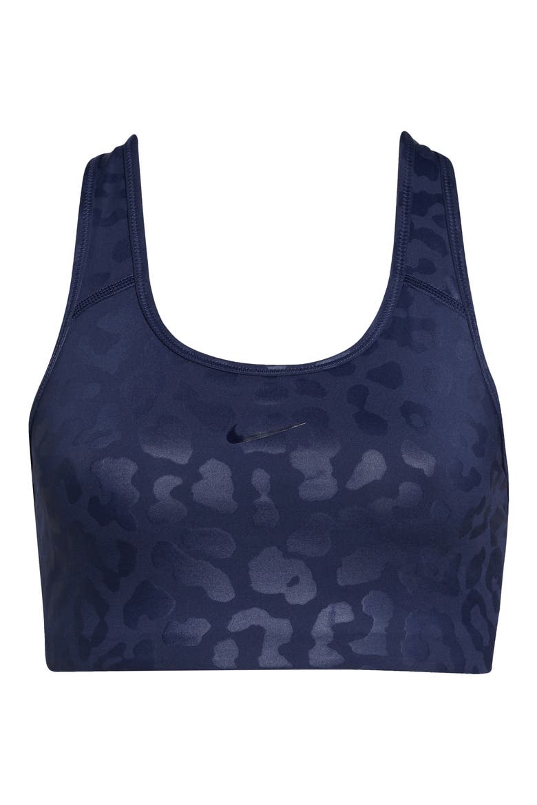 Pro Dri-FIT Swoosh Racerback Sports Bra, Alternate, color, MIDNIGHT NAVY/ CLEAR