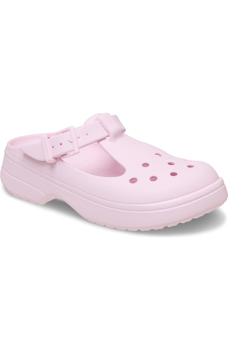 CROCS Gender Inclusive Classic Mary Jane Clog, Main, color, Pink Milk
