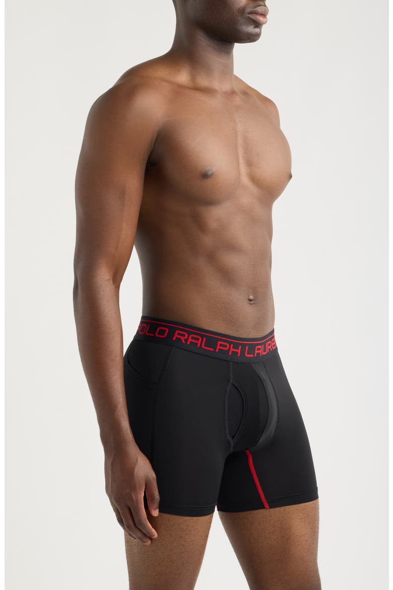 Assorted 3-Pack Performance Sport Boxer Briefs, Alternate, color, POLO BLACK