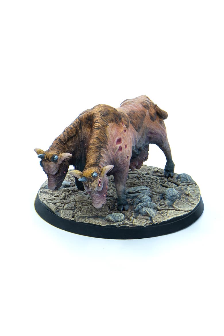 Fallout, Wasteland Warfare Creatures, Brahmin Herd, Alternate, color, Multicolored