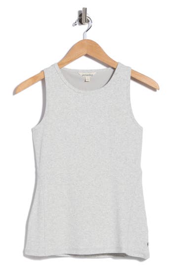 Marika Mellie Ribbed Tank In Gray