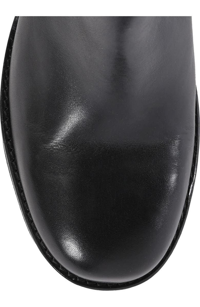 Seychelles Hustle Platform Chelsea Boot, Alternate, color, Black Leather