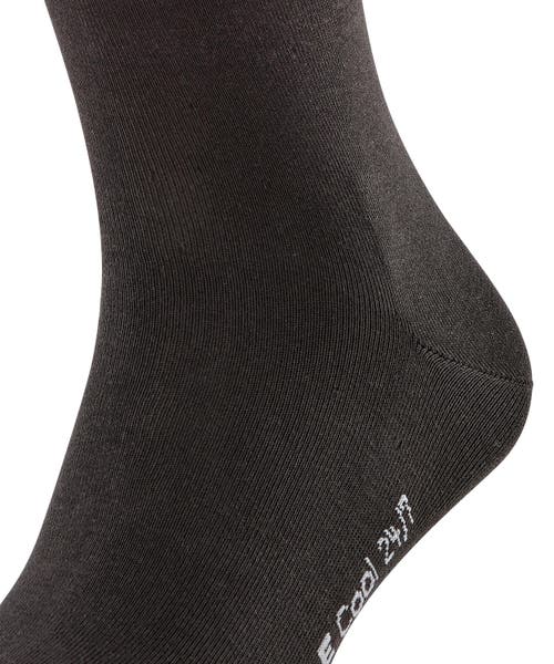 Falke Cool 24/7 Cooling Dress Socks In Black