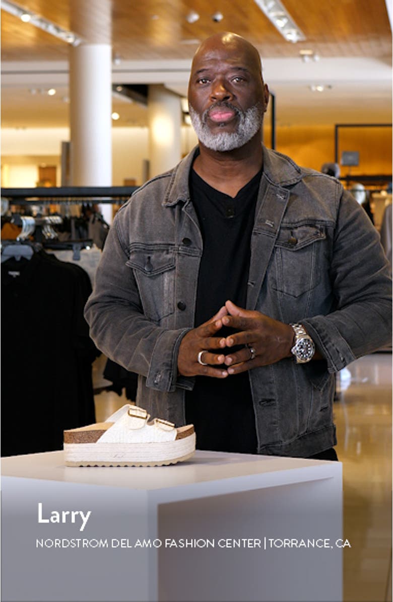 Pretends Espadrille Platform Slide Sandal, sales video thumbnail