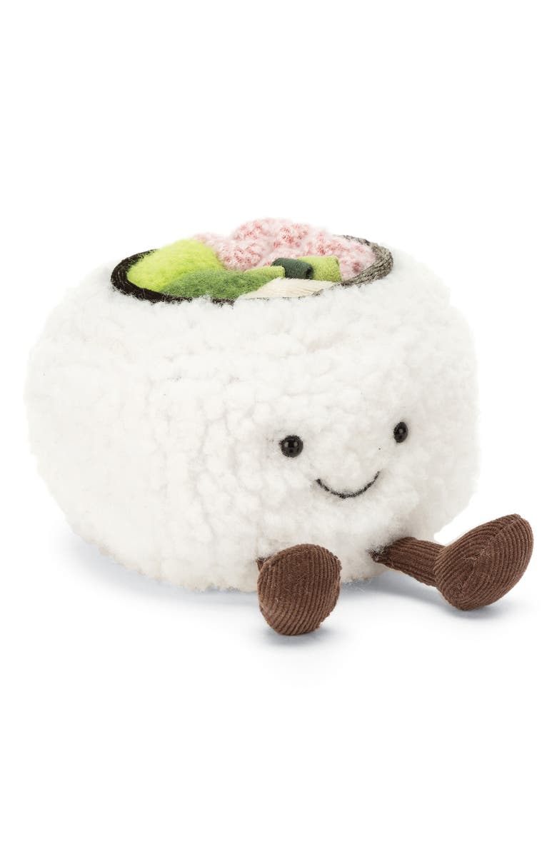 Jellycat Silly Sushi California Roll Plush Toy, Main, color, 