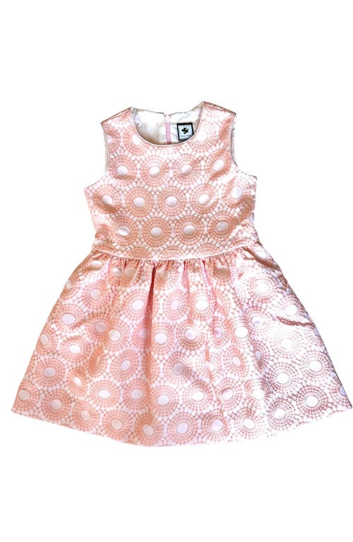BUSY BEES BUSY BEES SALLY SOIREE DRESS ROSE BROCADE