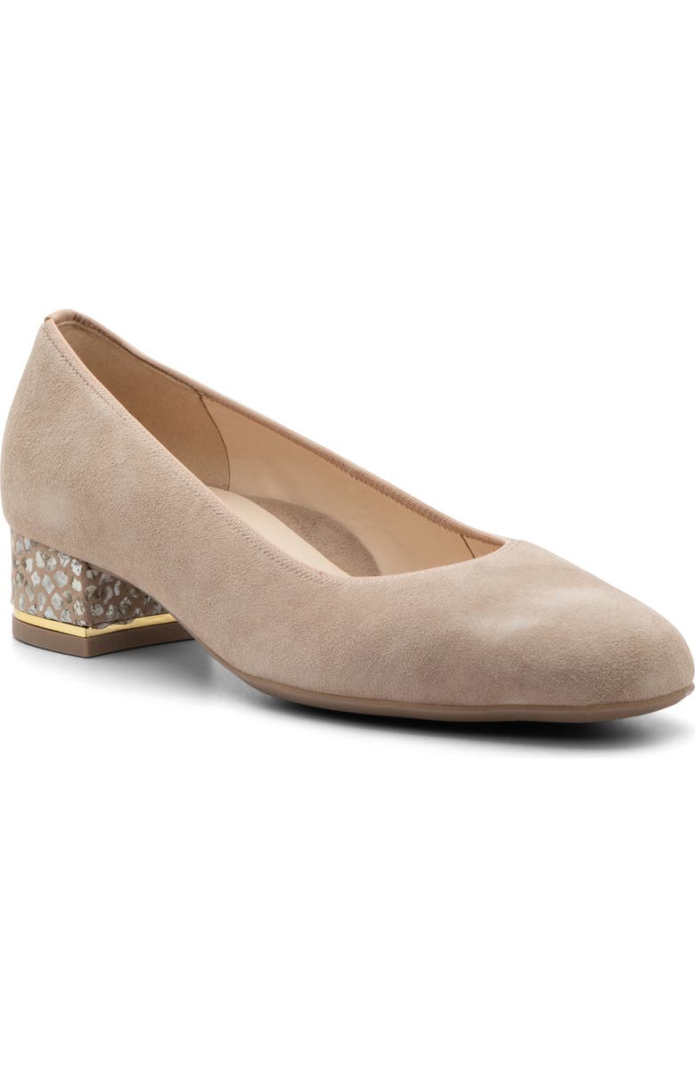 ara Gabrielle Pump, Main, color, Sand And Camel
