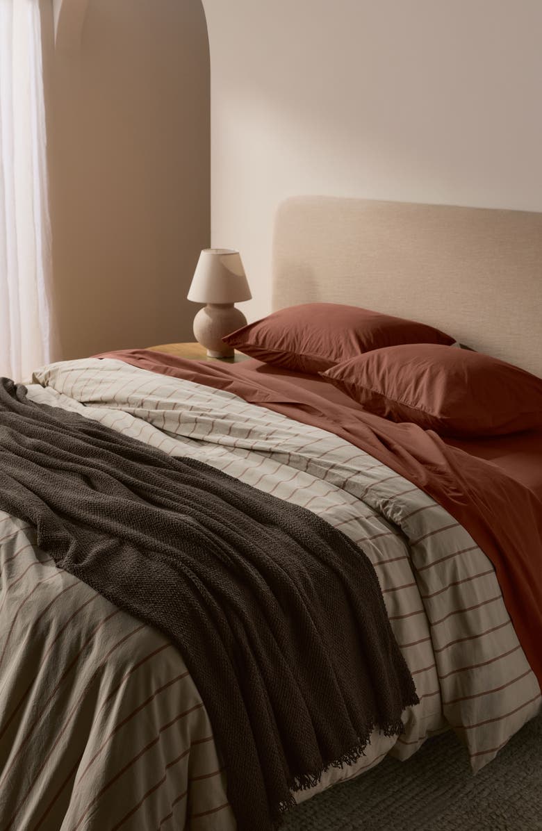 Parachute Cotton Blend Bouclè Throw Blanket, Alternate, color,