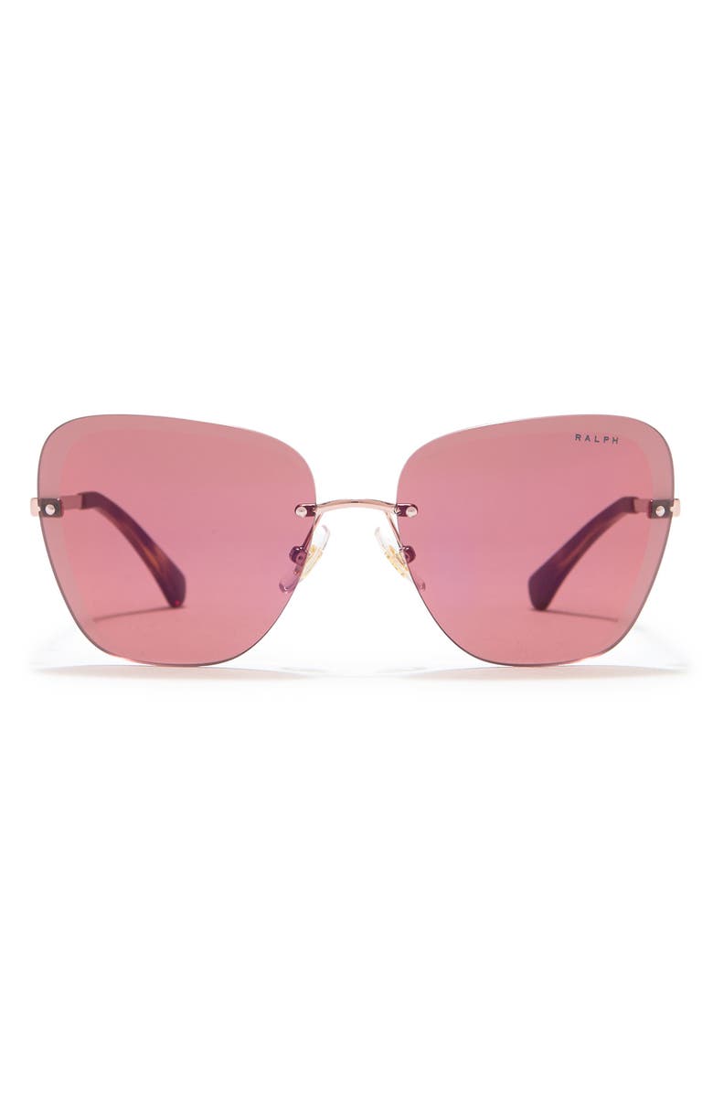 Ralph Lauren 58mm Butterfly Sunglasses, Main, color,