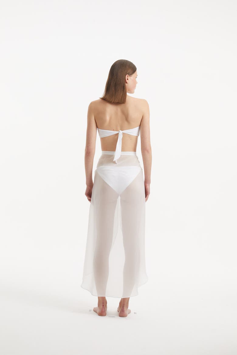 Xander Cover Up Pareo Resortwear, Alternate, color, White