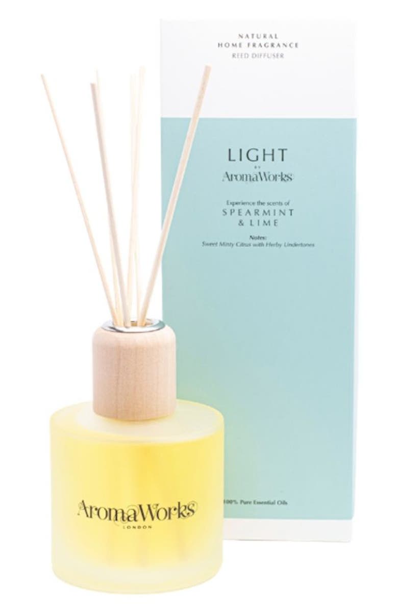 AROMAWORKS Spearmint & Lime Reed Diffuser, Alternate, color,