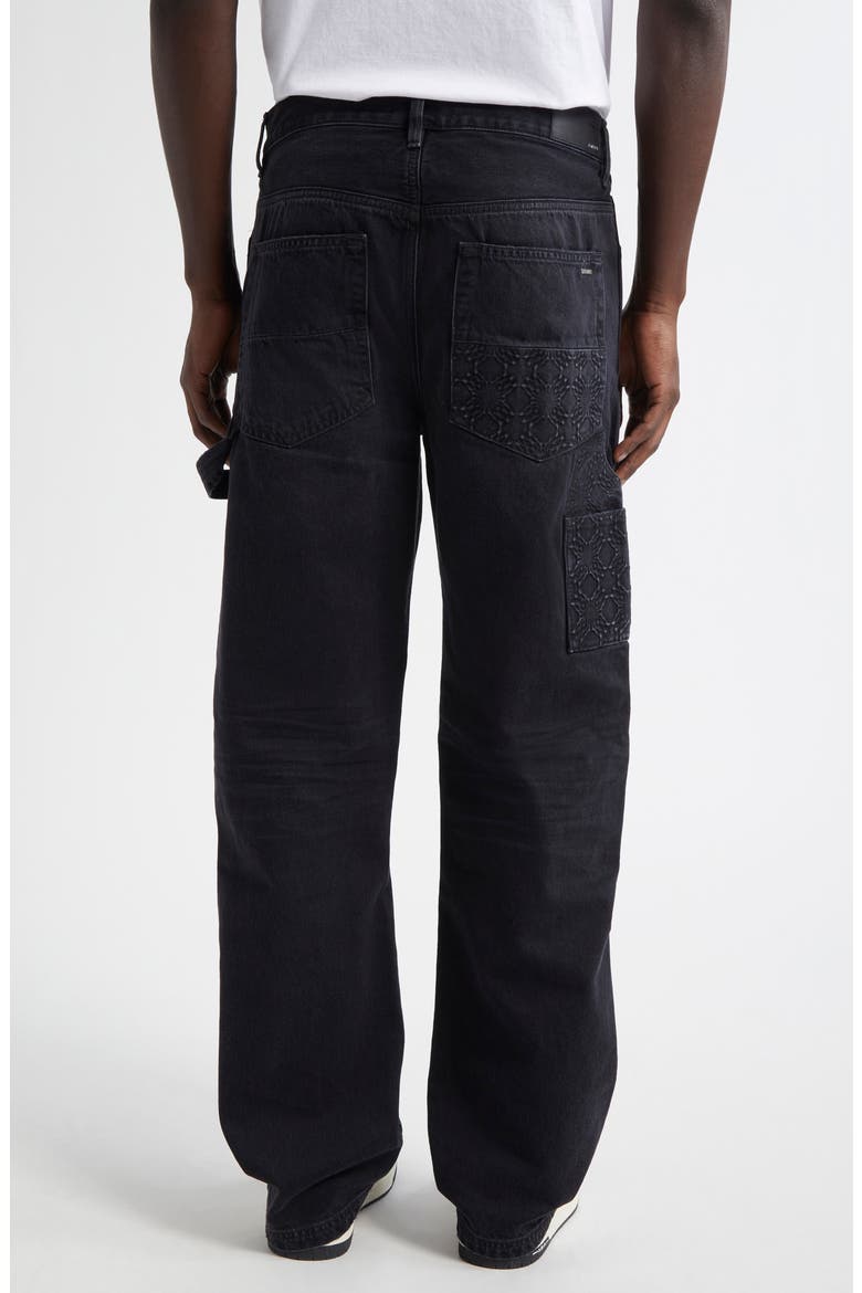 Debosseed MA Quad Carpenter Jeans, Alternate, color, VINTAGE BLACK