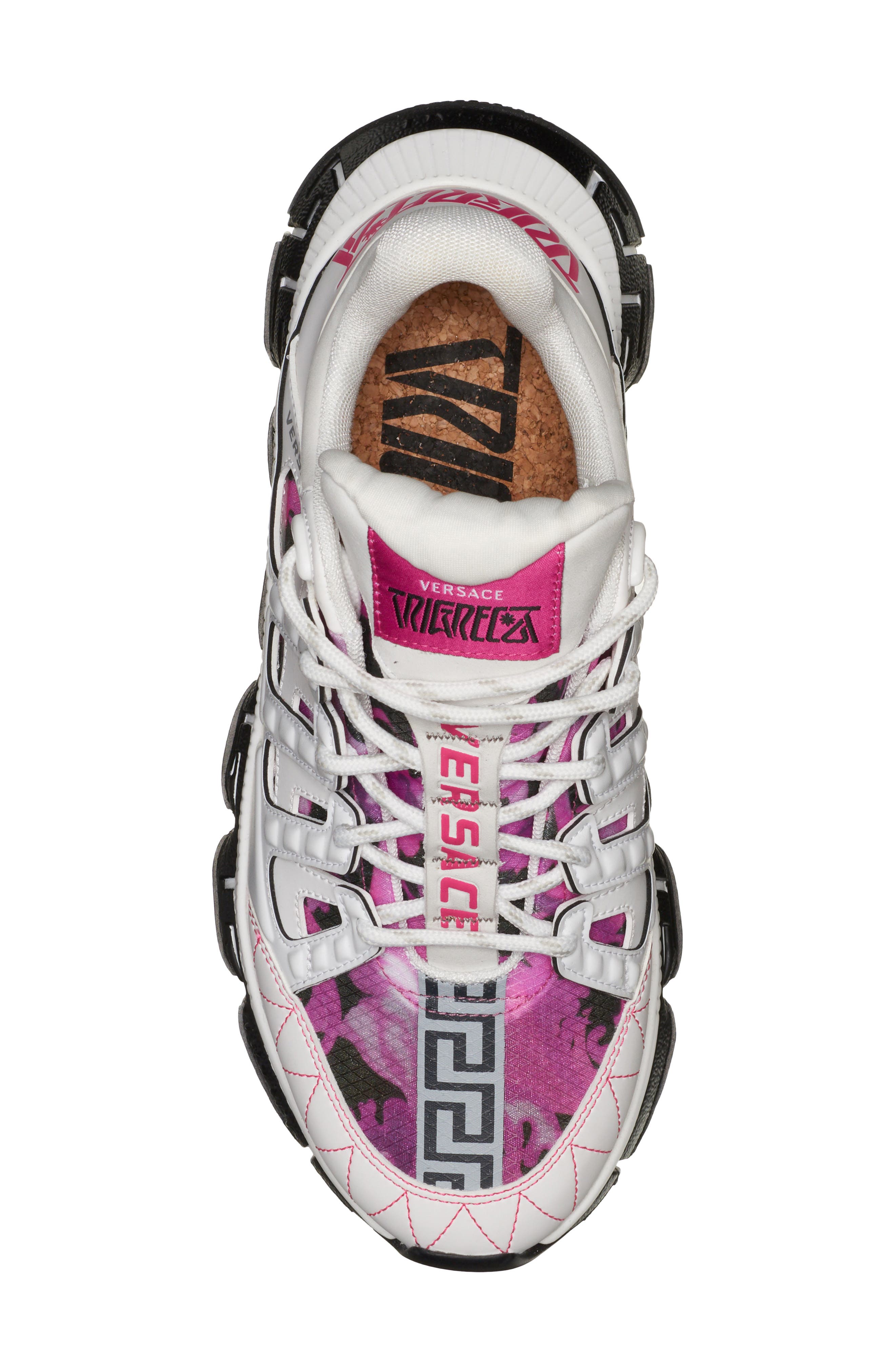 Versace Trigreca Low Top Sneaker, Alternate, color, 