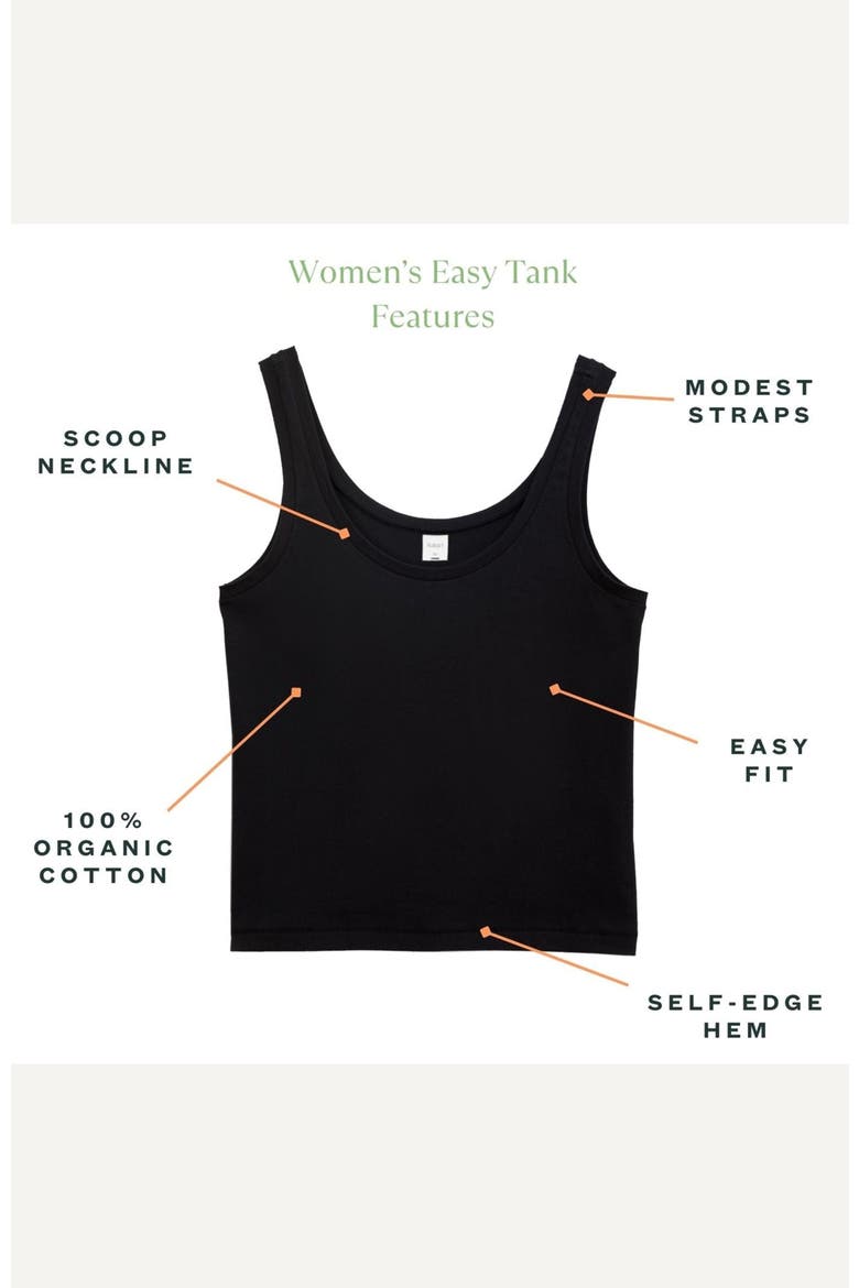 Easy Tank, Alternate, color, Graphite