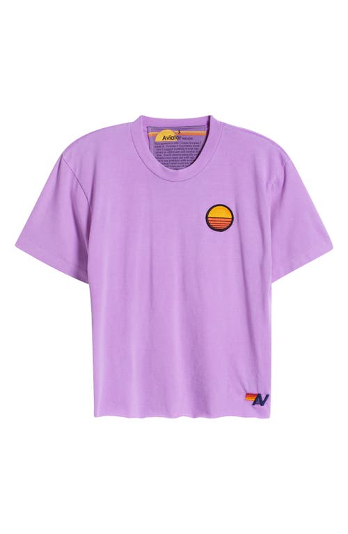 Aviator Nation Sunset Patch T-shirt
