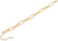 JARDIN Paper Clip Chain Bracelet