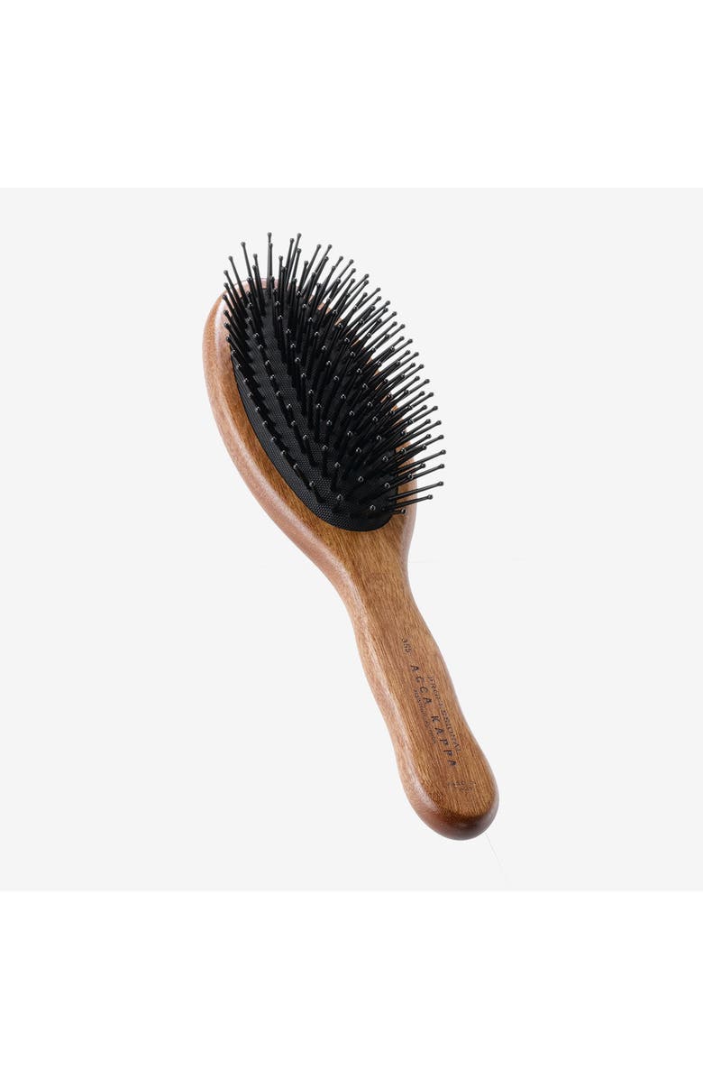 ACCA KAPPA Classic Oval Brush - Pom Pins, Main, color, Brown