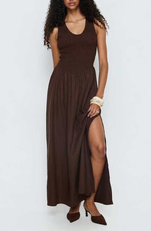 Highgate Drop Waist Maxi Dress