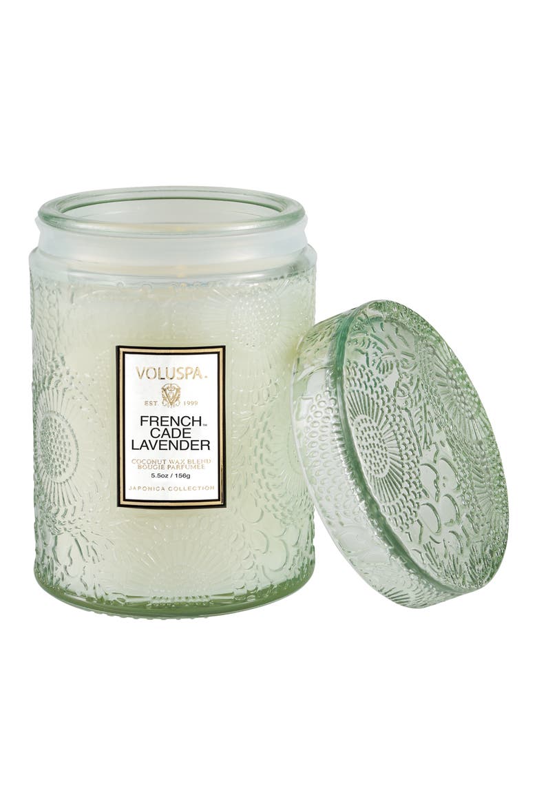 French Cade Lavender Small Jar Candle, Alternate, color, FRENCH CADE LAVENDER