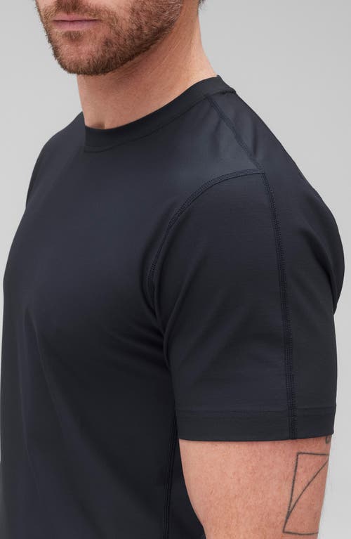 Reigning Champ Playoff Tech Piqué T-shirt In Navy