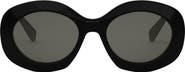 CELINE Triomphe 54mm Round Sunglasses