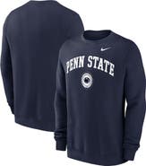 Nike Men's Nike Navy Penn State Nittany Lions Arched Seal Pullover Sweatshirt