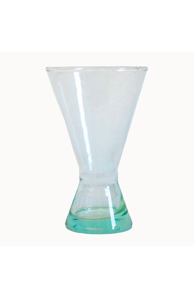 Apartment F Moroccan Handblown Cocktail Glass, Main, color, Clear