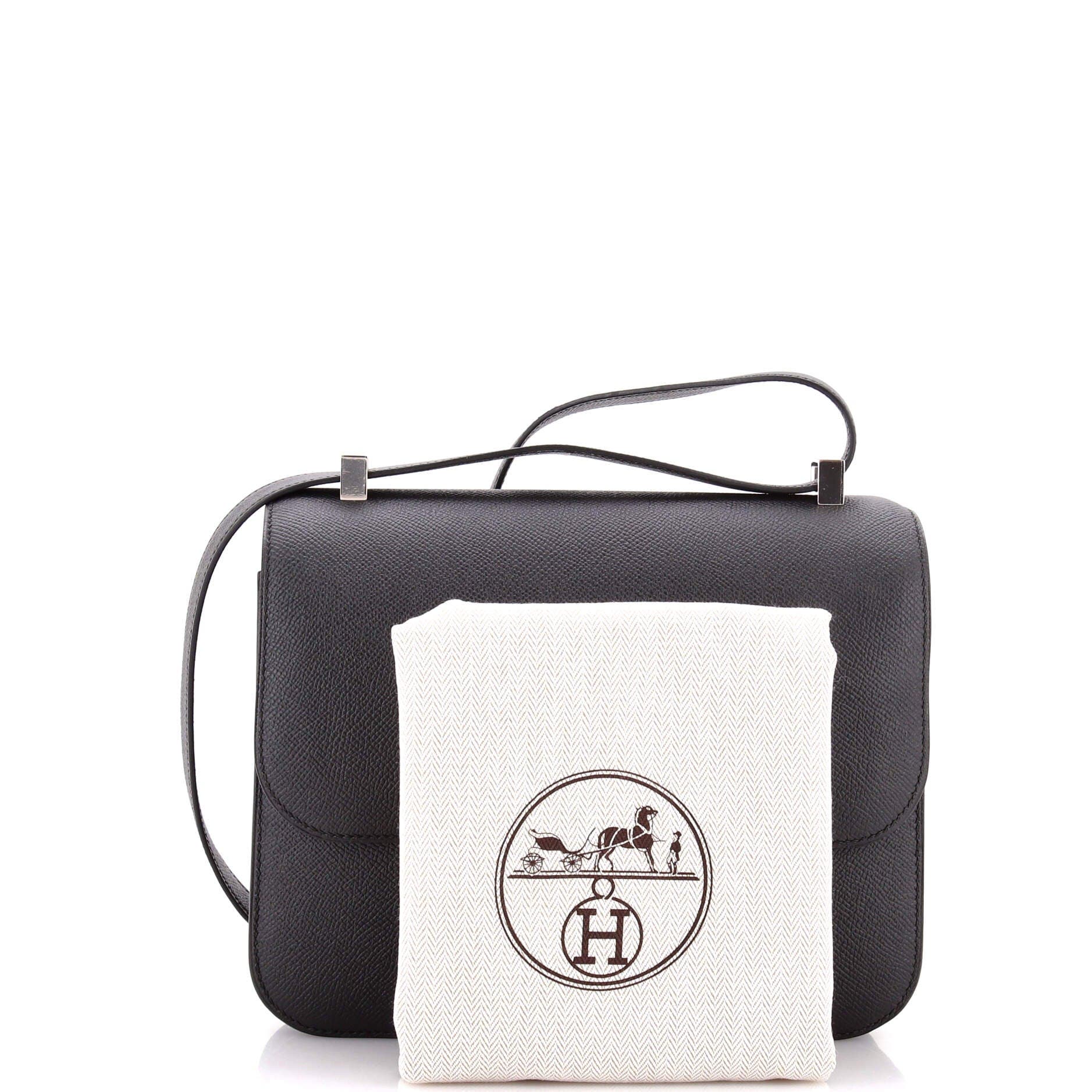 Pre-Owned Hermes Constance Bag Epsom 24, Alternate, color, Noir