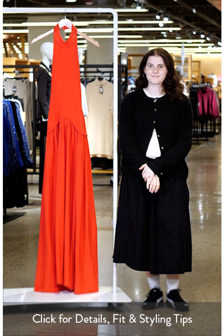 The Soglio Halter Maxi Dress video
