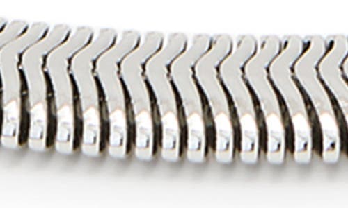 Allsaints Eden Snake Chain Bracelet In Silver