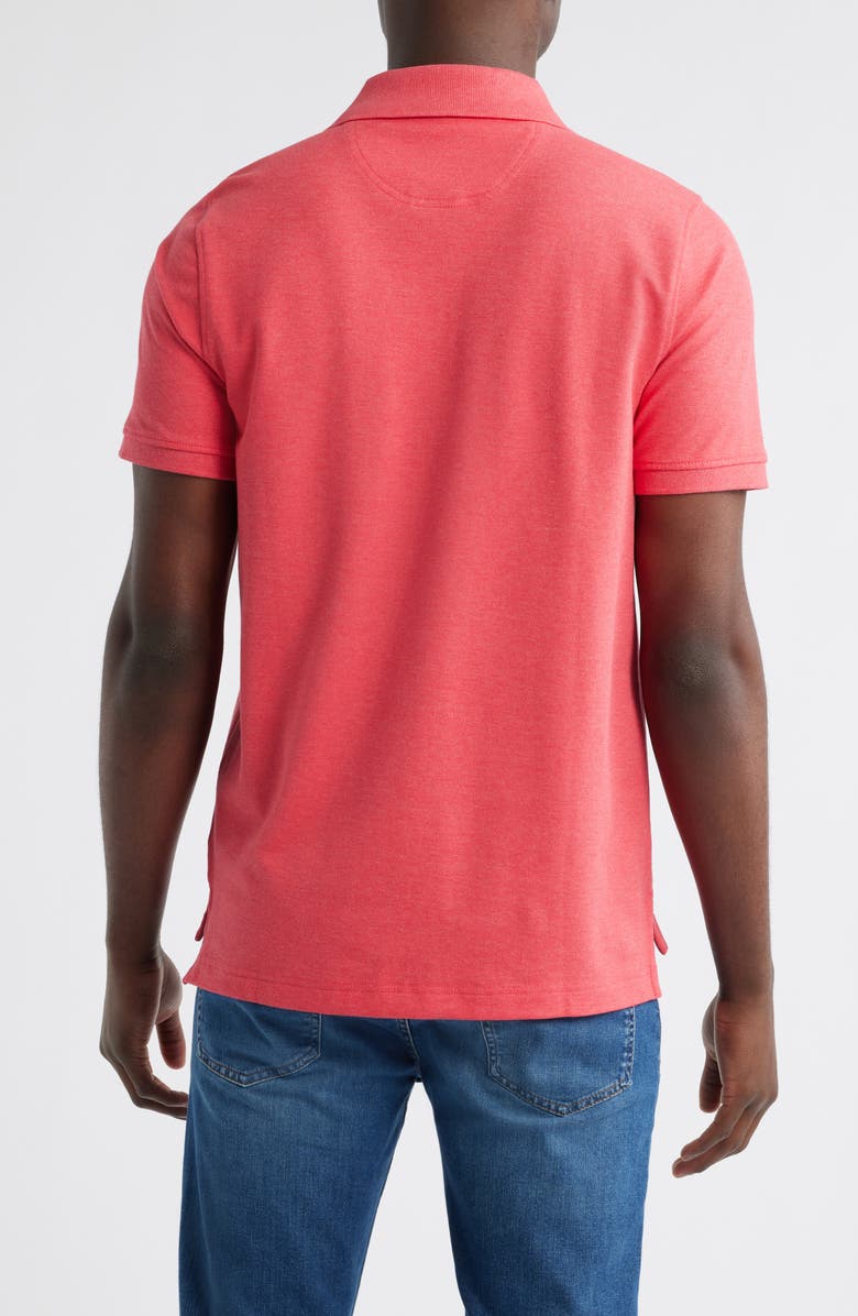 Brooks Brothers Stretch Supima<sup>®</sup> Cotton Piqué Polo, Alternate, color, Red Heather
