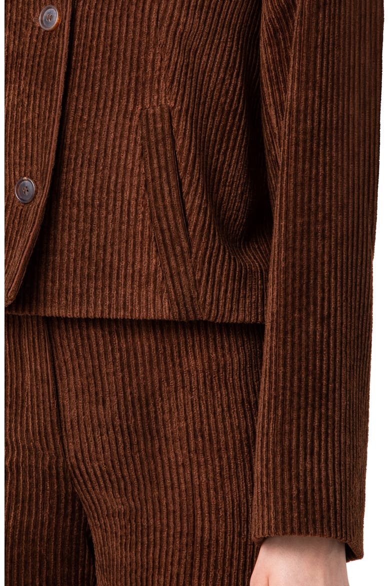 Leland Corduroy Crop Jacket, Alternate, color, 004 CARAMEL