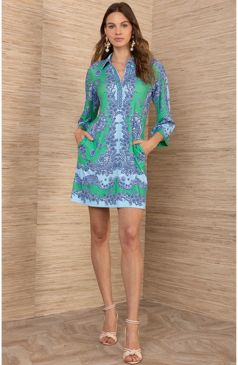 Hale Bob Marguerite Matte Jersey Dress, Main, color, 