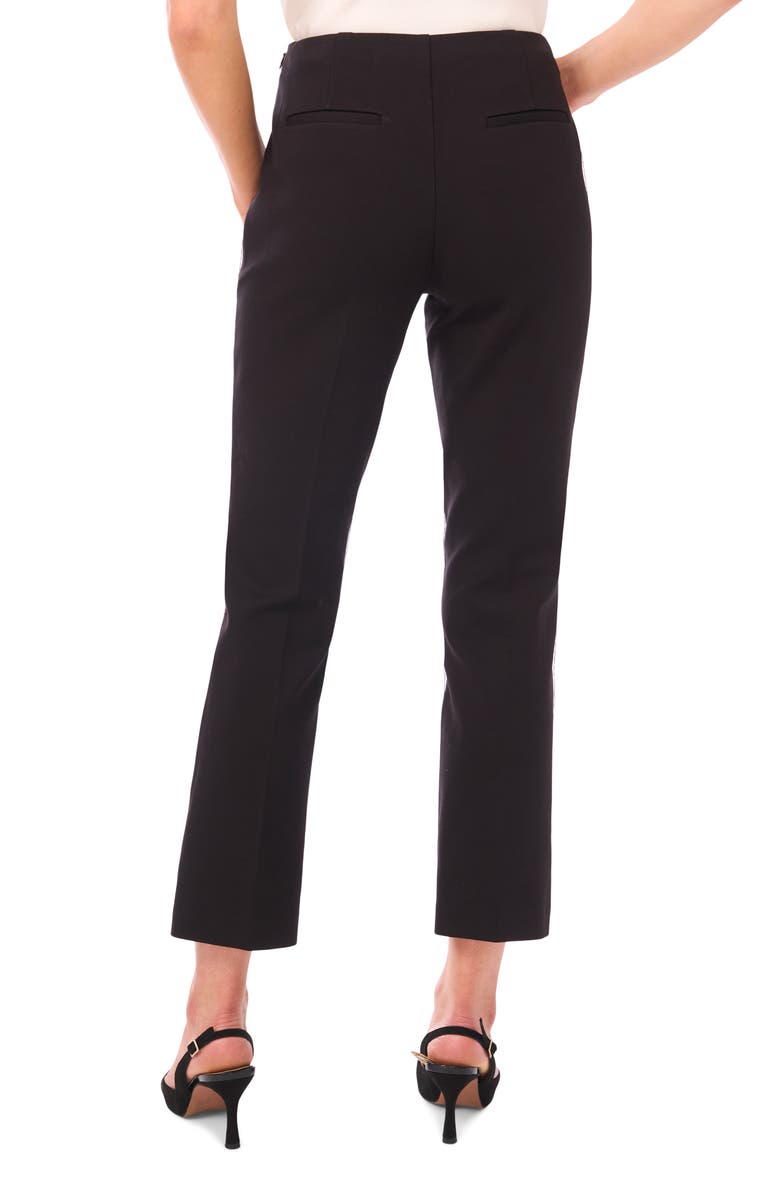 Ted Baker Joey Pintuck Crop Pants, Alternate, color, Rich Black
