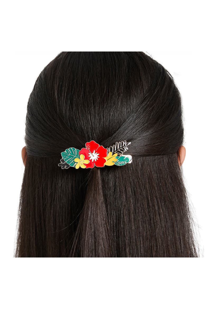 Stitch Barrette and Bobby Pins Set 3-Piece Official License, Alternate, color, Blue