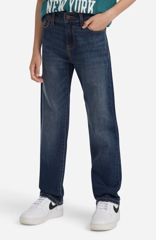 Abercrombie Kids Kids' Straight Fit Jeans In Blue