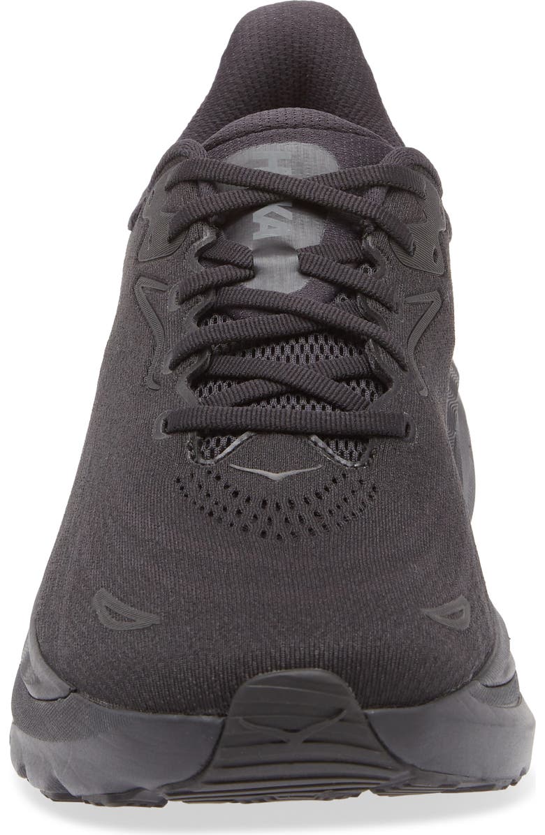 HOKA Arahi 8 Stability Running Shoe, Alternate, color, Black / Black