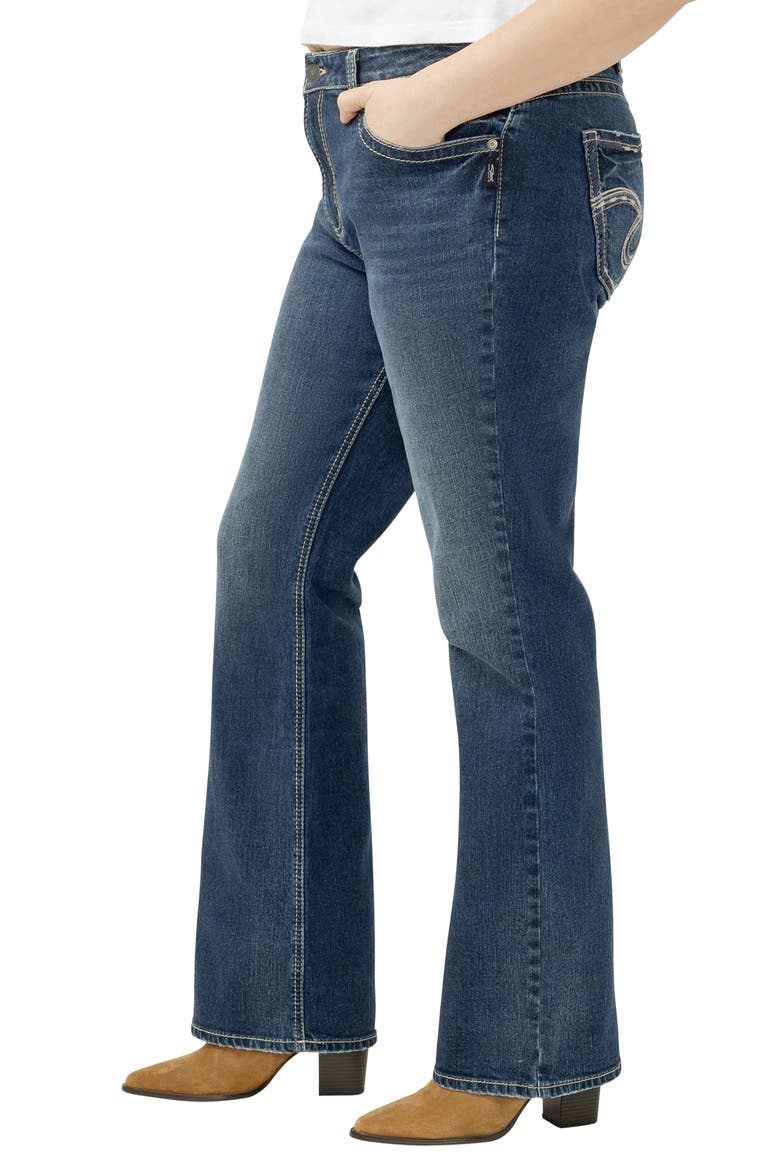 Avery Curvy High Waist Bootcut Jeans, Alternate, color, BERKELEY