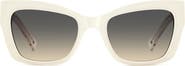Kate Spade New York 53mm valeria/s cat eye sunglasses