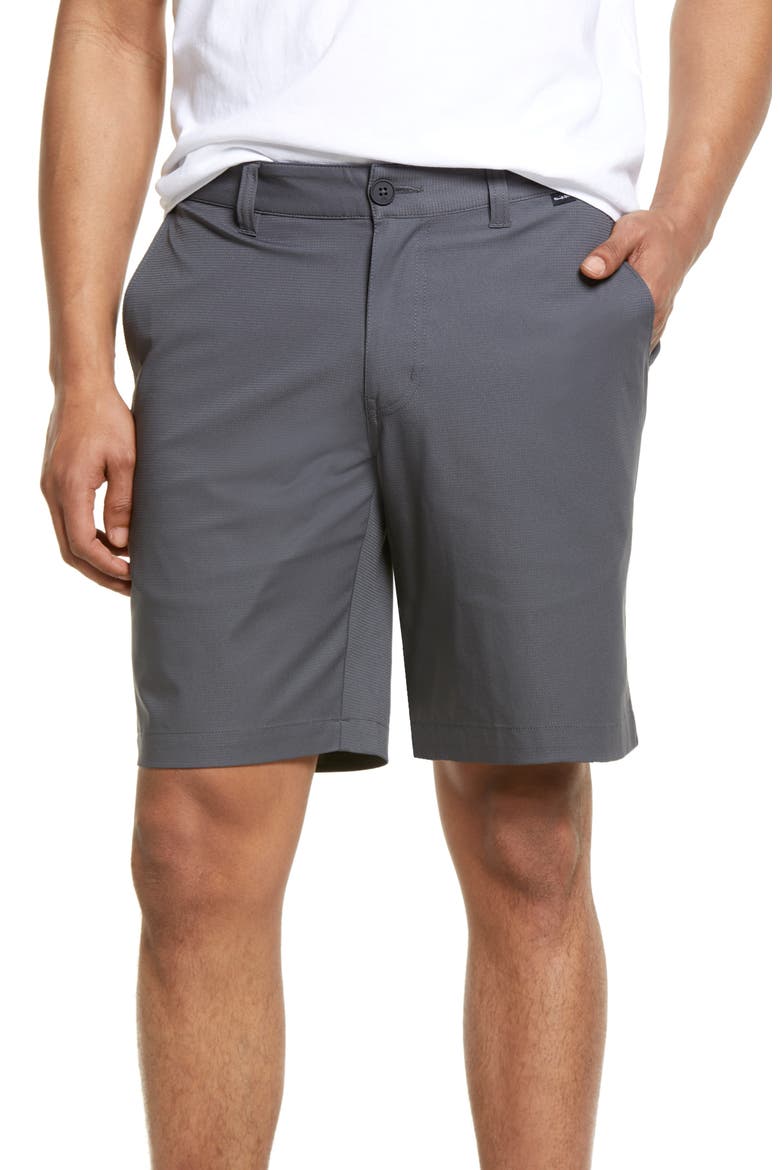 Starnes Stretch Performance Shorts, Main, color, GREY PINSTRIPE