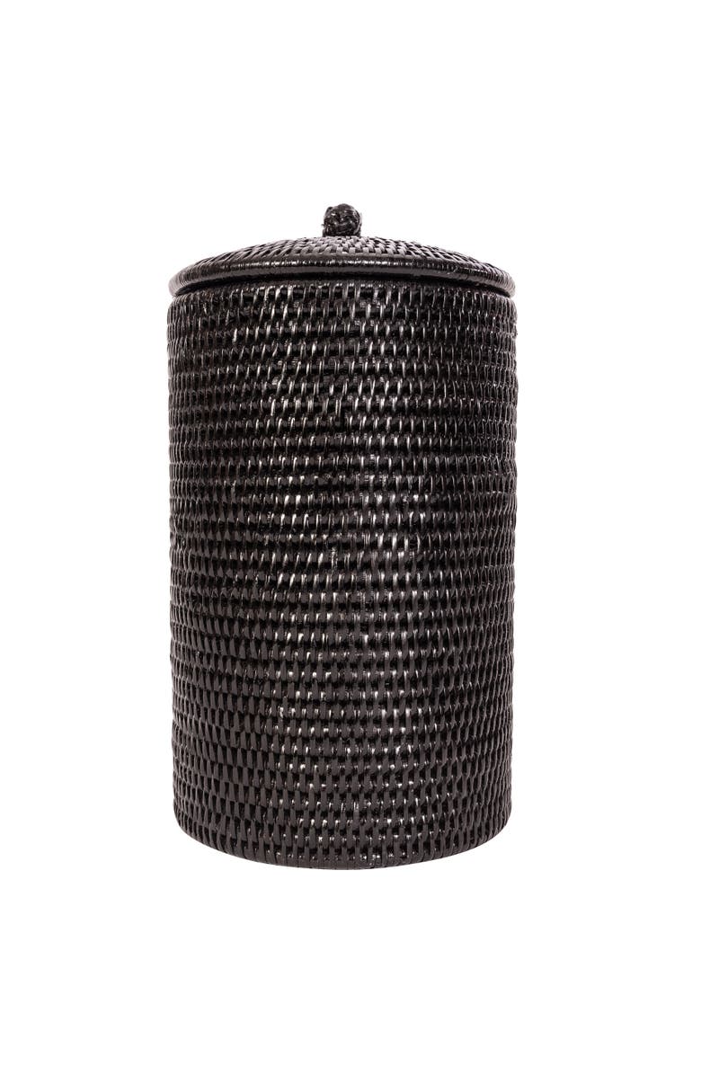 Artifacts Trading Company<sup>™</sup> Artifacts Rattan Double Toilet Roll Holder, Main, color, Tudor Black