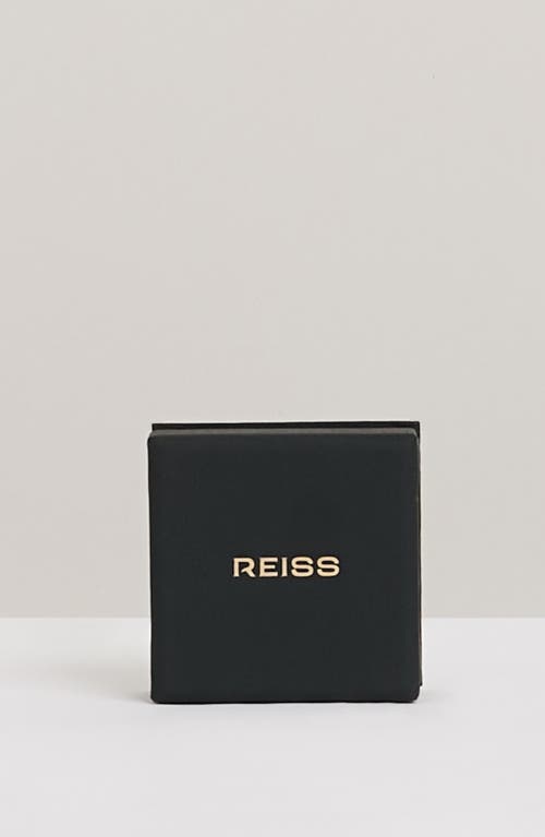 Reiss Sara Sculptural Cuff Bracelet In Gold Tone