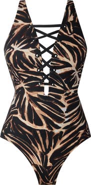 Magicsuit® Steffi Metallic Desert Mirage One-Piece Swimsuit