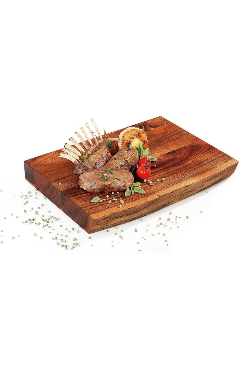 ZASSENHAUS Chopping Board Made of Acacia Wood, Alternate, color, Brown