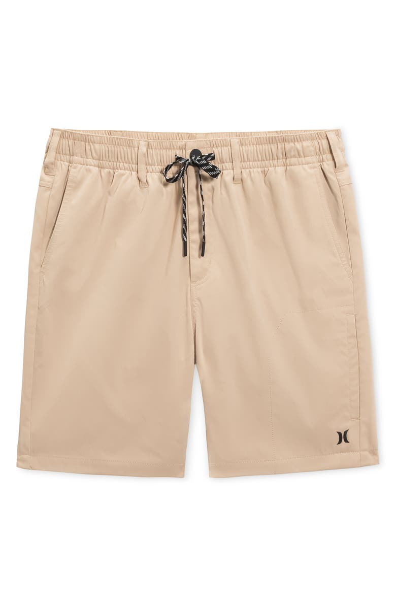 Hurley Expedition Drawstring Shorts, Main, color, Hazelnut True Khaki
