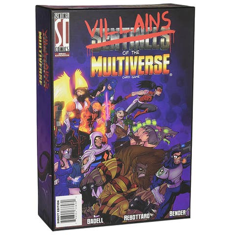 Villains Of The Multiverse Comic Book Game Card Game