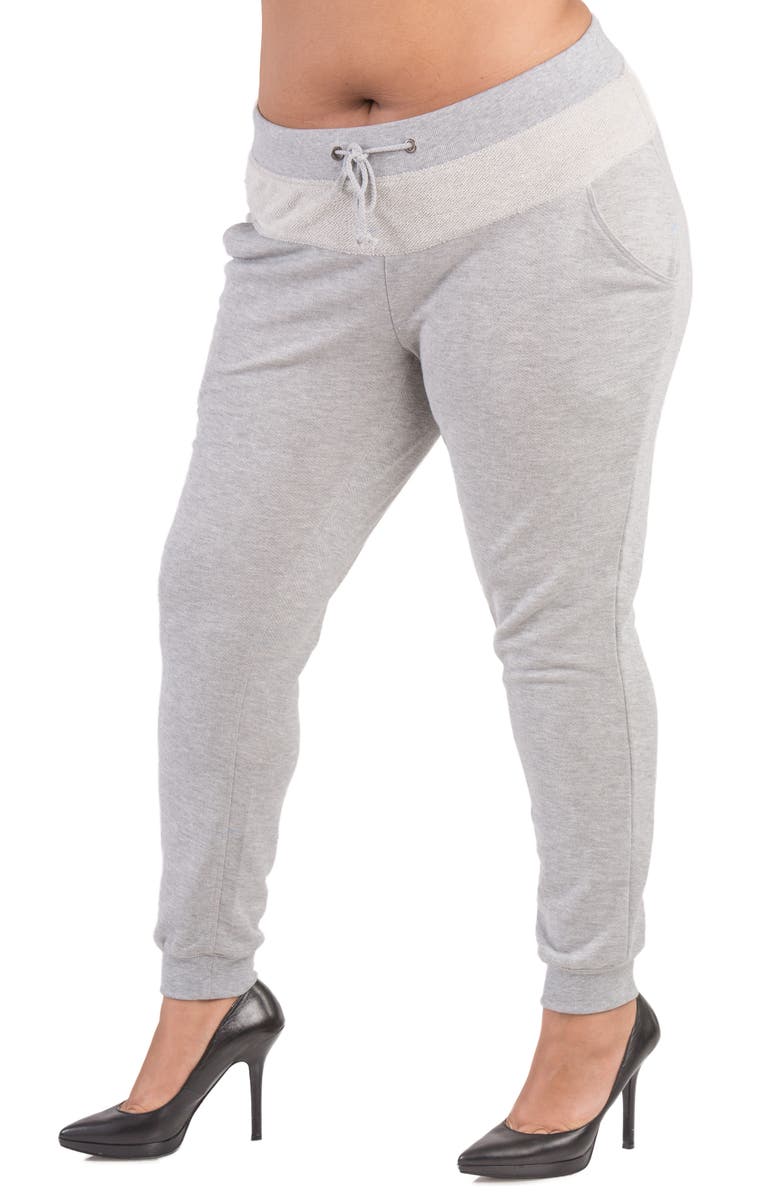 Poetic Justice Savannah French Terry Jogger Pants, Main, color, 