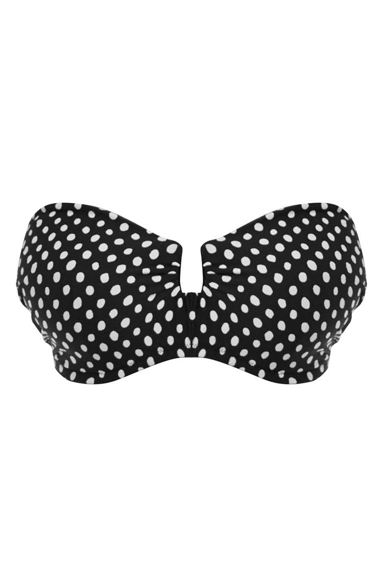 Fantasie Santa Monica Underwire Bandeau Bikini Top, Alternate, color,